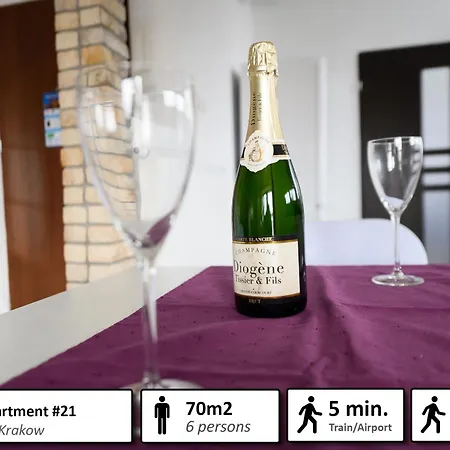 Lägenhet Station Katowa 11 Kraków