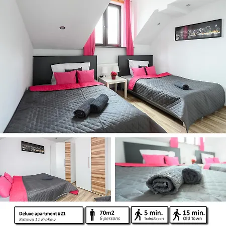 Lägenhet Station Katowa 11 Kraków