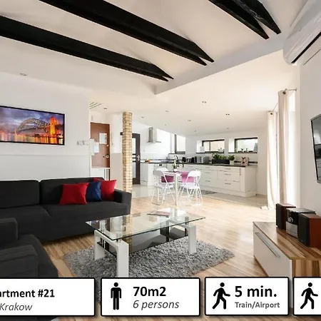 Lägenhet Station Katowa 11 Kraków